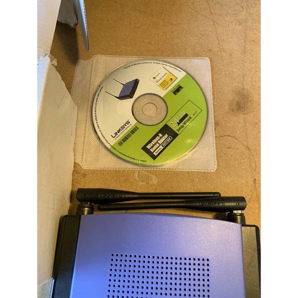 Cisco Linksys WRT150N V1.1 Mbps 4-Port 10/100 Wireless N Home Router - Picture 3 of 5